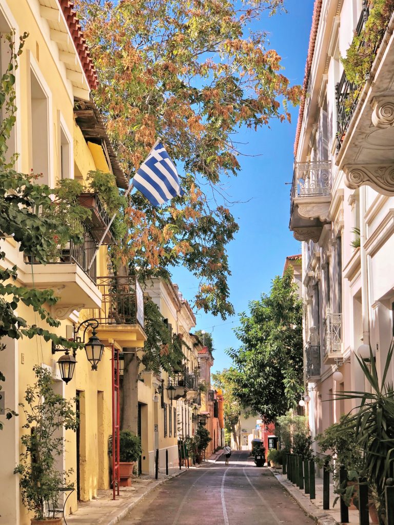 Plaka District in Athens